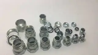 ю 10 муфта зажим ная  стальная оцинкованная от Сансфера