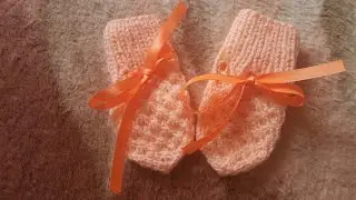 Варежки (царапки)-спицами