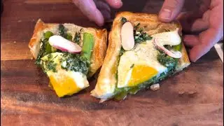 June Cheese Lovers Club Recipe: Florette Asparagus Tart