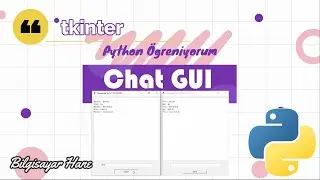 Chat uygulaması GUI tkinter #27