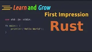 Mini Rust Project | Rustlang | Grow Your Skill