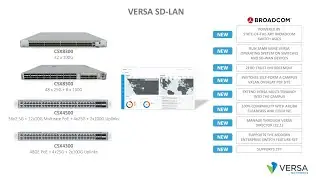 Versa SD-LAN Capabilities (in 1 minute)