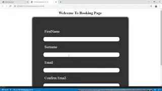 JavaScript validation form o'zbek tilida (HTML5, CSS3 va JavaScript)