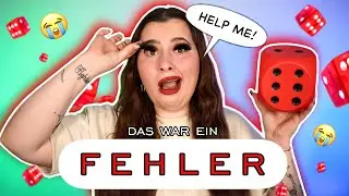 Ich  WÜRFEL meine SCHICHTEN an Make-Up 🎲...und das war ein Fehler.🥲