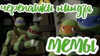 черепашки ниндзя МЕМЫ • приколы БЕЗ МАТА • (пробный формат)