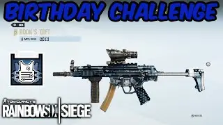 Rook's Gift Weapon Skin Birthday Challenge - Rainbow Six Siege