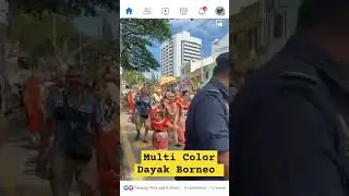 Multi Colour's Dayak Borneo