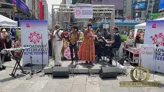 First Annual Broadway Juneteenth Celebration - Anastacia McCleskey
