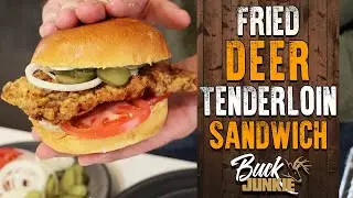 How to Make the Perfect Crispiest Deer Tenderloin Sandwich You'll EVER Have!
