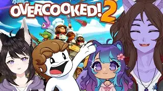 Vtubers e Animadores jogando Overcooked 2 | ft. 