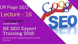 Off-Page SEO In Hindi BE SEO Expert Training Lecture No 16