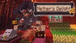 Nether Relleno! - My Nether's Delight 1.21/1.21.1? - Mod Review