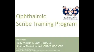 Scribe Training Program PREVIEW