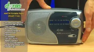 RDAP-1122 AM/FM Portable Radio