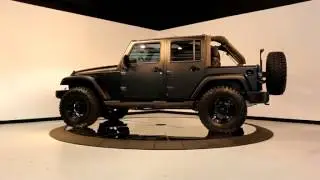 2010 Matte Black Jeep Wrangler Unlimited
