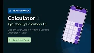 Flutter Calculator Part 2 | Flutter UI / UX | Flutter Package | Flutter Package Of The Day 