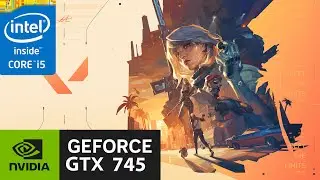 Valorent Gameplay on GTX 745 4gb OEM