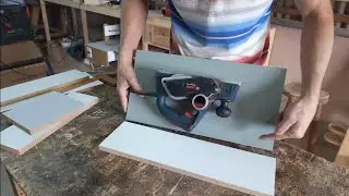 Como fazer gabarito para inverter sua plaina manual para plaina de bancada. Marcenaria criativa