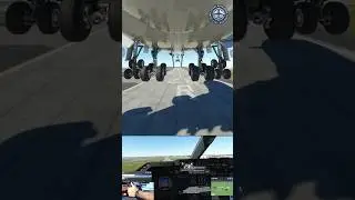 Cargolux 747-8 Ultrasmooth Landing at Atlanta @132FPM | #msfs2020 | Honeycomb Alpha | RTX4090