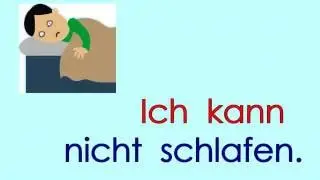 German Grammar 6: I can ...