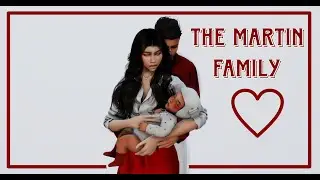 Sims 4 CAS || The Martin Family + CC Folder & Sim Download