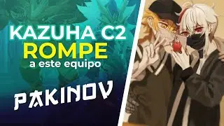 KAZUHA en VAPORIZADOS / INCREÍBLEMENTE ROTO CON C2 - Genshin Impact (Gameplay Español)