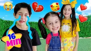 Mimi e Julinha em uma Histórias Engraçada de Uma NOVA IRMÃ e aventuras de Bebês para crianças