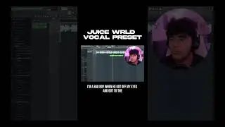 Juice WRLD Vocal Preset FL Studio 21! (How To Sound Like Juice WRLD in FL Studio) 