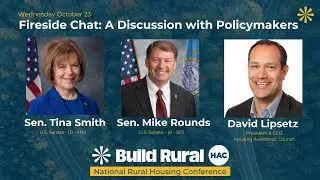 Fireside Chat: An Intimate Discussion with Senators Tina Smith and Mike Rounds - #BuildRural