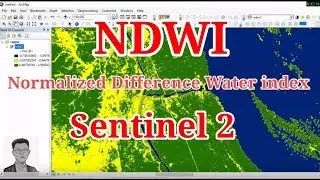 NDWI Normalized Difference Water Index Modelling For Using Sentinel 2 Image#1