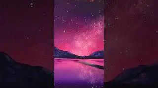 Milky way Painting 💜💕💜💕 