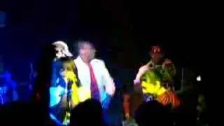 Santogold in Vegas (Spankrock in the background)