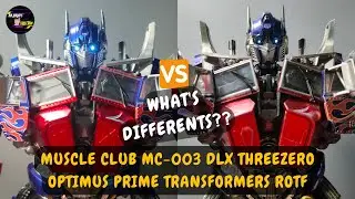 Muscle Club KO Threezero DLX MC-03 Optimus Prime MC 003 Transformers ROTF