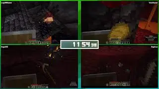 【Speedrun】33:51 [4 Players - 1.16+] - Minecraft