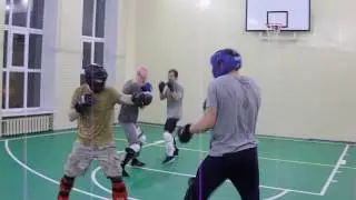 Конец тренировки... Спаринги... Дрыщи и жиропасы унылы и печальны... Часть 2