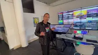 Démo de Solutions Logicielles pour Videowall - Affichage du Site Renault