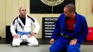 Two setups for the bow and arrow choke