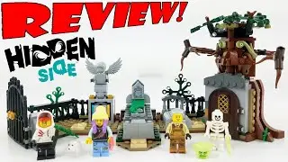 Загадка старого кладбища! Lego Hidden Side 70420, обзор набора и игра в мобильном приложении!