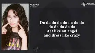 LE SSERAFIM CRAZY LYRICS