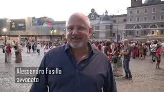 ALESSANDRO FUSILLO, avvocato. Manifestazione a p. del Popolo contro il green pass. Le motivazioni