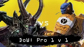 Dawn of War  Pro 1 v 1 Dark Eldar vs Tau