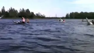 На озере