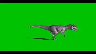 dinosaur green screen video | dinosaur running green screen video