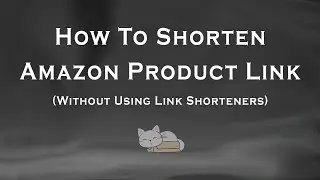 How To Shorten The Amazon Product Link (Without Using Link Shorteners)