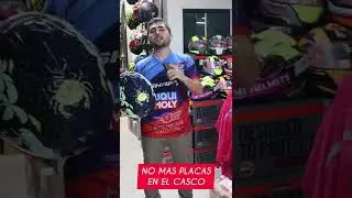 NO MAS PLACAS EN LOS CASCOS🥳Por fin, ley 2251 14 de julio así lo dice🤟