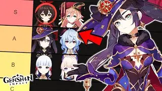 GENSHIN IMPACT BEST WAIFUS TIER LIST
