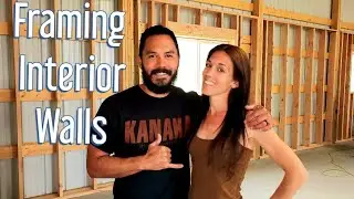 Couple Begins Work On Living Space In Pole Barn | Building Our Own DIY Tiny Home