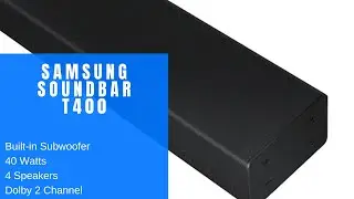 Samsung T400 Soundbar Review | 2Ch soundbar with BT connectivity #soundbarq90r #soundbarreview