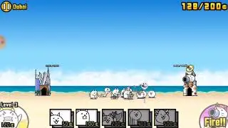 playing battle cats!