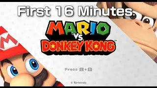 Mario vs Donkey Kong (Switch) - First 16 Minutes